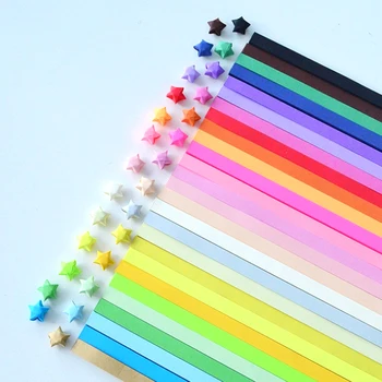 1700 шт. смешанные цвета 1 см ширина ручной работы оригами бумажные полоски