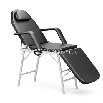 складной портативный для спа lash двухцветный массажный стол салон красоты СПА татуировка кровать стул для лица