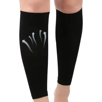 Компрессионные рукава для икр Мужчины Женщины Шина для голени Компрессионные носки без ног для тренировок Бег Футбол Облегчение ног